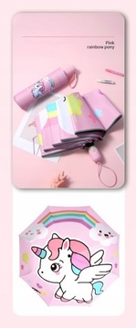 Детский автоматический складной зонт с героями мультфильмов