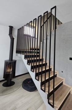 Barierka Pionowa Harfa 2,5x2,5cm, Pionowe Profile