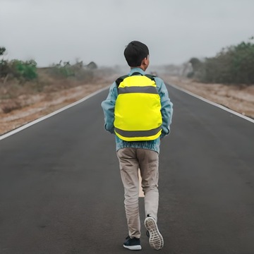 Водонепроницаемый светоотражающий чехол для рюкзака 20л.