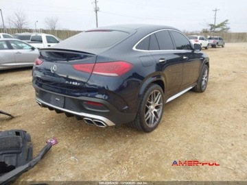Mercedes GLE V167 2021 Mercedes-Benz GLE 2021 r., 4,0L AMG GLE 63 COUPE S 4MATIC 4.0 Benzyna 603KM