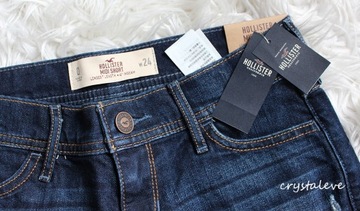 spodenki szorty Hollister Abercrombie 0 W24 XXS