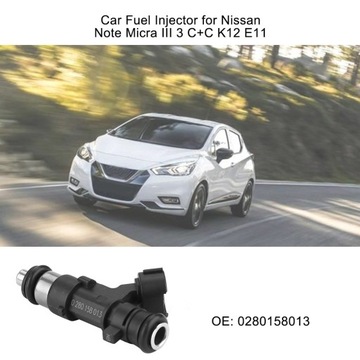 0280158013 VSTŘIKOVACÍ TRYSKA PALIVA AUTOMOBILNÍHO PRO NISSAN NOTE MICRA III 3 C