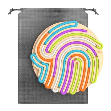 Доска сенсорной активности, координация, доска для бесшумных непосед, дети заняты, оранжевый