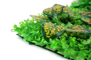 Зеленый настенный коврик, панель с растениями, искусственная изгородь, вертикальный садовый чехол