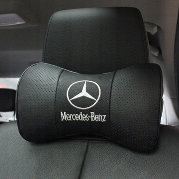 Кожаный подголовник для Mercedes, 2 шт.