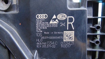 AUDI A7 4K8 SVĚTLO PŘEDNÍ PRAVÁ FULL LED 4K8941034C