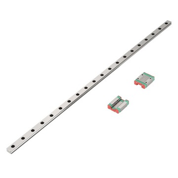 1 szt. 500 mm MGN12 miniaturowa szyna liniowa szyna prowadząca o szerokości