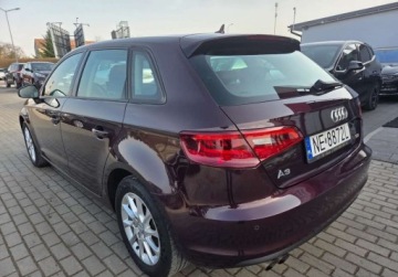 Audi A3 8V Cabriolet 2.0 TDI clean diesel 150KM 2015 Audi A3 Sportback 2.0TDI 150KM 6Bieg Led Navi 2xPDC BluetoothFulserwis Aud, zdjęcie 3