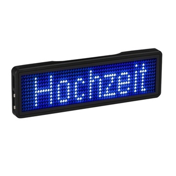 LED z Bluetooth identyfikator lampa z możliwością