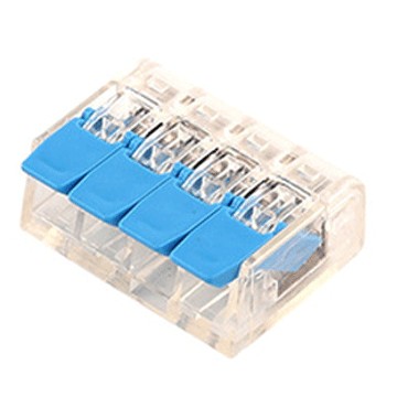 SZYBKOZŁĄCZE KABLOWE SAFE QBA 10 SZT. SZYBKOZŁĄCZKA 4X ZACISK DRUT LINKA