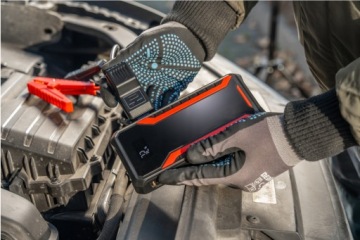 Užvedimo įrenginys DEDRA Jump Starter 12000mAh USB-C LED Booster 44,4Wh – nuotrauka 12