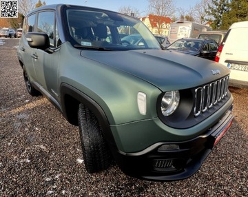 Jeep Renegade SUV 1.6 E-TorQ 110KM 2017 Jeep Renegade Black WeekendLPG-Salon PL- Sliczny kolor - Mat 1.6 110KM, zdjęcie 1