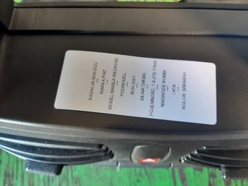 KONZOLA STŘEDNÍ  FIAT MAREA