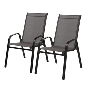 2X САДОВЫЙ СТУЛ ДЛЯ ТЕРРАСЫ, БАЛКОНА 54X70X92СМ НАБОР ЦВЕТОВ