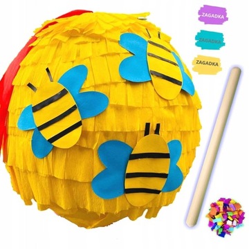 PINIATA UL DUŻA PINATA PSZCZOŁA NA URODZINY