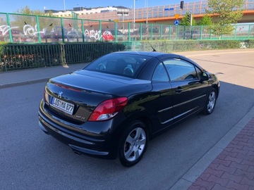 Peugeot 207 CC 1.6 VTi 120KM 2011 PEUGEOT 207 CC BEZWYPADKOWY ŚWIETNY STAN Z NIEMIEC, zdjęcie 4