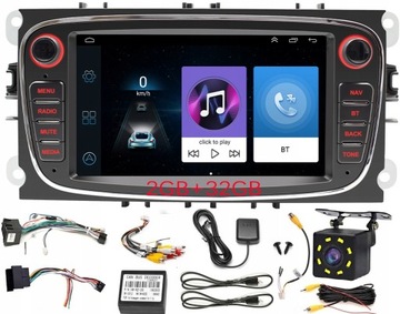 Radio samochodowe YYLX FORD MONDEO MK4 FOCUS MK2 MK3 GALAXY S-MAX 2-DIN