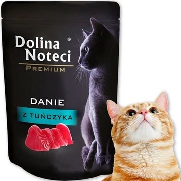 Dolina Noteci Danie dla kotów tuńczyk 85 g