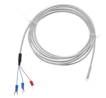 TERMOPARA CZUJNIK TEMPERATURY PT 100 M6 2,0m