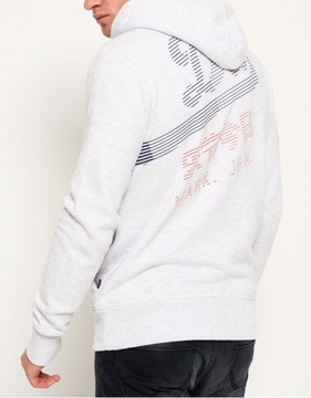 SuperDry Vintage Logo Wrap Around Hoodie (M)