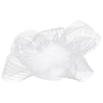 ШИКАРНАЯ ВИНТАЖНАЯ БЕЛАЯ ФРАНЦУЗСКАЯ ШАПКА ДЛЯ ВОЛОС