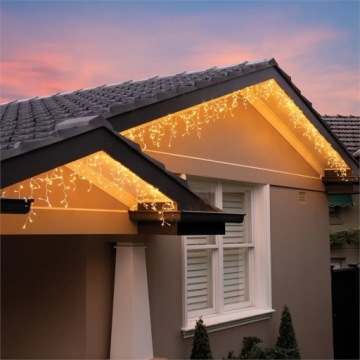 ICILS 200 LED 9,5м ШТОРА ТЕПЛАЯ БЕЛАЯ ГИРЛЯНДЫ