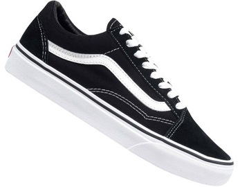 VANS OLD SKOOL BUTY TRAMPKI TENISÓWKI CZARNE SKATE