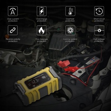 Универсальное интеллектуальное ремонтное зарядное устройство 12V6A