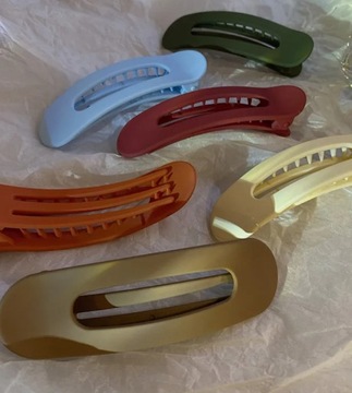 ЗАЖИМ ДЛЯ ВОЛОС большой зажим MATTE зеленый XXL