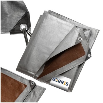 PLANDEKA 3X4 210G PŁACHTA GRUBA MROZOODPORNA UV MOCNE OKRYCIE WZMOCNIONA