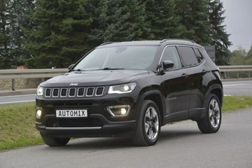 Jeep Compass II SUV 1.4 MultiAir 140KM 2018 Jeep Compass 1.4 Turbo nawi skóra gwarancja, zdjęcie 1
