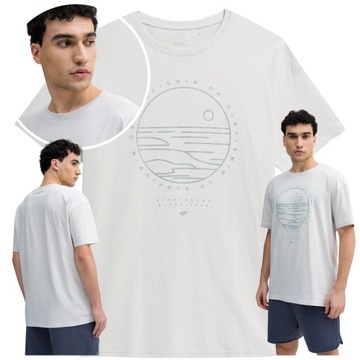 koszulka 4f męska t-shirt krótki rękaw