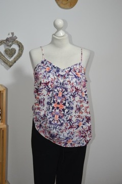 1 JACQUELINE BLUZECZKA BLUZKA TOP W KWIATKI 36