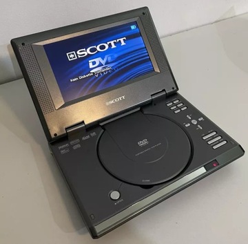 PRZENOŚNE DVD/DVBT SCOTT DPX I780TV ZESTAW