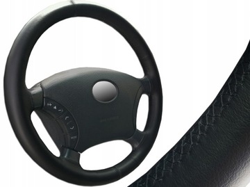 2K КОЖАНЫЙ ЧЕХОЛ РУЛЯ для Seat Ibiza IV (2008-2017)