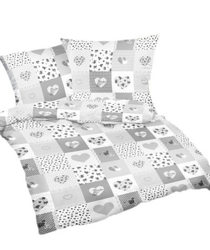 POŚCIEL FLANELOWA 160x200 GRUBA MIĘKKA BAWEŁNA100%