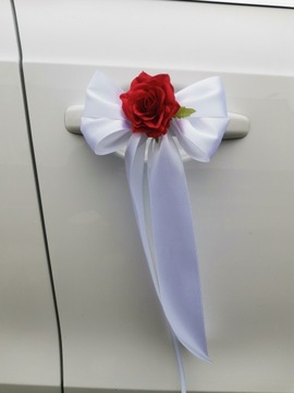 4x KOKARDA DO DEKORACJI AUTA OZDOBA NA SAMOCHÓD