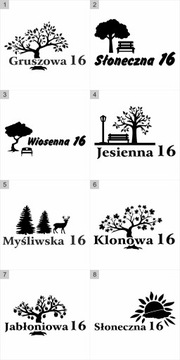 3D буквы из стиродура, номер дома