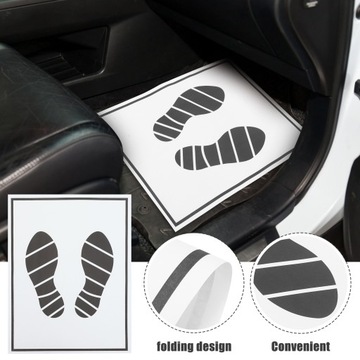 БУМАЖНЫЕ АВТОМОБИЛЬНЫЕ КОВРИКИ, ЗАЩИТНЫЙ КОВРИК ДЛЯ ПОЛА АВТОМОБИЛЯ