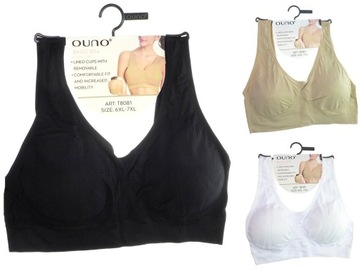 СПОРТИВНЫЙ ТОП ЖЕНСКИЙ черный 8XL/9XL