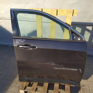 DRZWI JEEP COMPASS II PRAWY PRZÓD PRZEDNIE KOMPLETNE