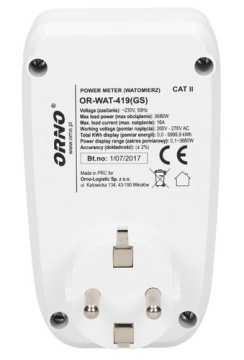 ВОДОСЧЕТЧИК OR-WAT-419 GS SCHUKO ORNO