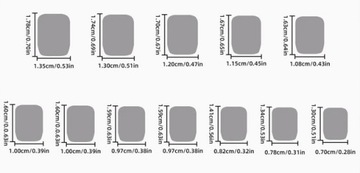НАКЛЕЙКИ ДЛЯ ИСКУССТВЕННЫХ НОГТЕЙ КОРОТКИЕ КВАДРАТНЫЕ НЮДОВЫЕ КВАДРАТНЫЕ САМОКЛЕЯЩИЕСЯ 24 ШТ.