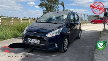 Ford B-MAX 1.0 EcoBoost 100KM 2016 Ford B-MAX Raty benz KLIMA 100 bezwypadkowy Nowy rozrzad Po serwisie Gwara