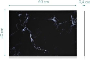 МАГНИТНАЯ СТЕКЛЯННАЯ ДОСКА 60 x 40 СМ