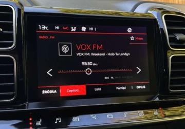 Citroen C5 Aircross SUV 1.5 BlueHDI 131KM 2020 Citroen C5 Aircross 130KM DIESEL AUTOMAT virtual cockpit BEZWYPADKOWY, zdjęcie 31