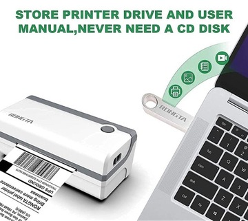 Термопринтер этикеток Rongta USB Bluetooth