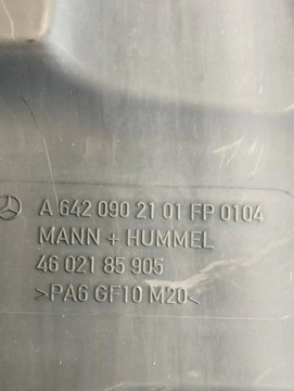 MERCEDES ML W164 POUZDRO FILTRU A6420902101