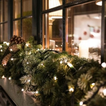 Светодиодные елочные гирлянды на открытом воздухе и в помещении 200LED 8 MODES 14m