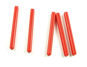 Oś 6L LEGO Technic CZERWONA 5szt. 3706 6130002